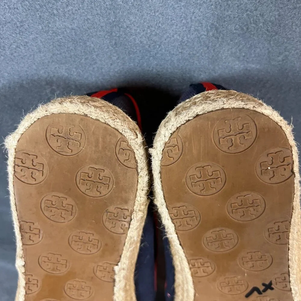 Tory Burch Mon Amour Espadrille sz 9 HTF color combo! - Picture 2 of 9